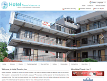 Tablet Screenshot of hoteltravelin.com